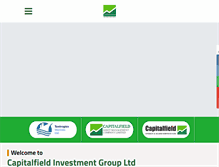 Tablet Screenshot of capitalfieldinvestments.com